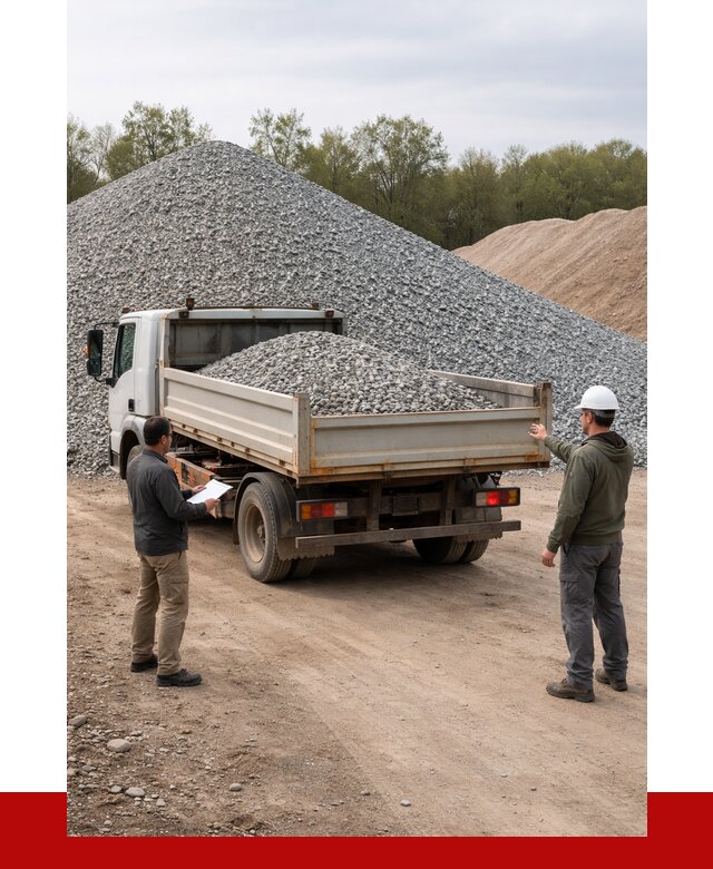 Купить гранитный щебень в Выборге от 2862 руб. | ПРОНЕРУДВбр