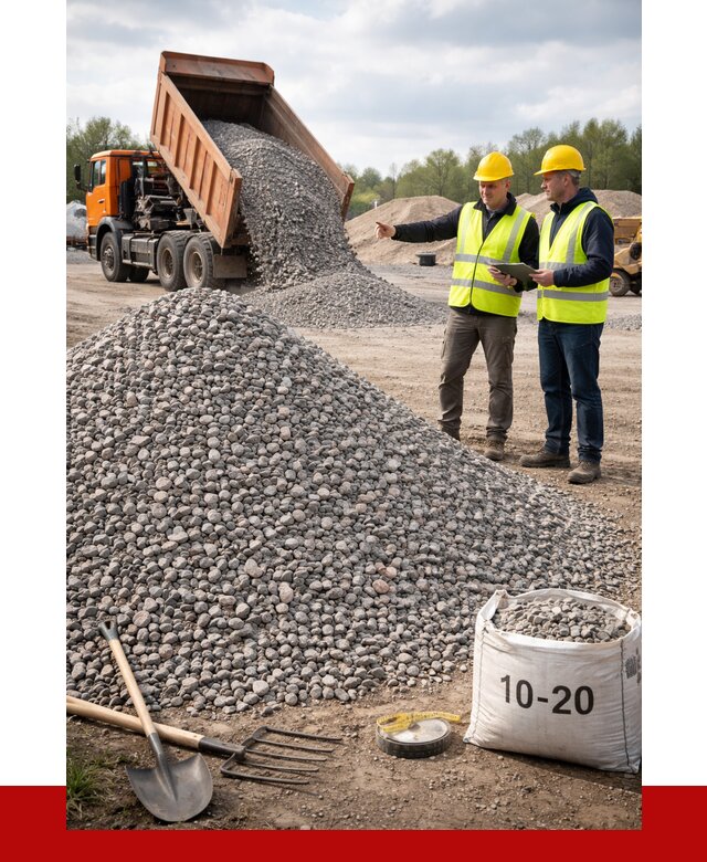 Гранитный щебень фракция 10-20 в Выборге от 4293 руб.|ПРОНЕРУДВбр