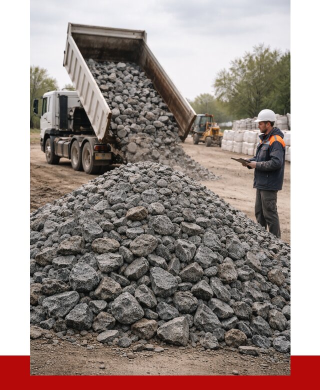 Гранитный щебень фракция 100-200 в Выборге от 4293 р. ПРОНЕРУДВбр