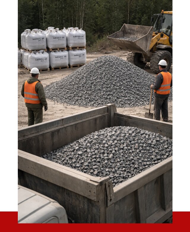 Щебень габбро диабаз 20-40 в Выборге от 3475 руб. | ПРОНЕРУДВбр