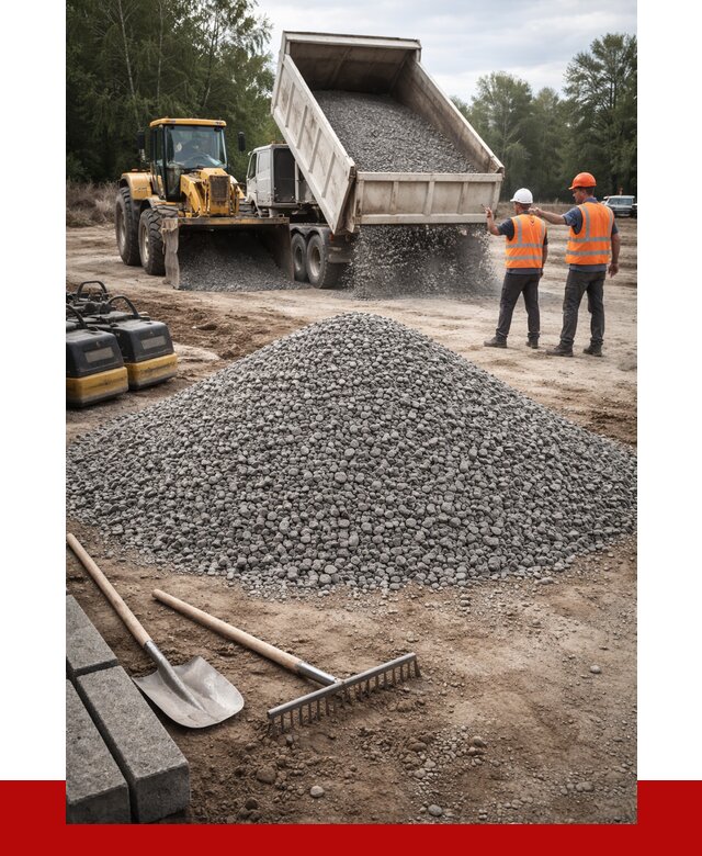 Гравийный щебень купить в Выборге от 2249 р. ПРОНЕРУДВбр