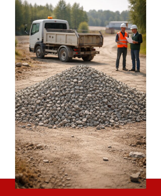 Гравийный щебень фракция 20-40 в Выборге от 1227 р. | ПРОНЕРУДВбр