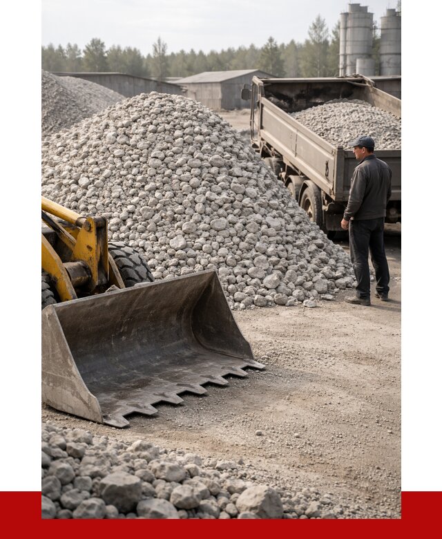 Известняковый щебень фракция 40-70 в Выборге от 4293 р. | ПРОНЕРУДВбр