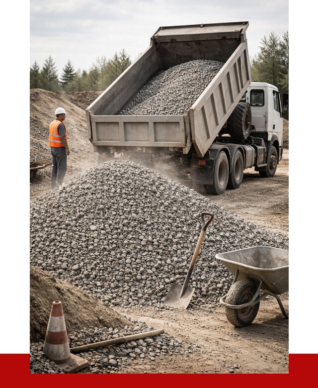 Купить вторичный щебень в Выборге от 1533 р. - ПРОНЕРУДВбр
