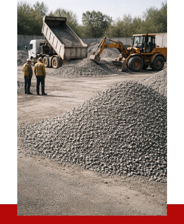 Вторичный щебень фр. 5-20 в Выборге от 1635 р. - ПРОНЕРУДВбр