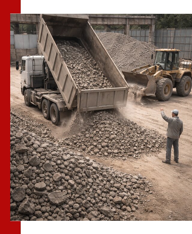 Вторичный щебень фракция 20-40 с доставкой в Выборге