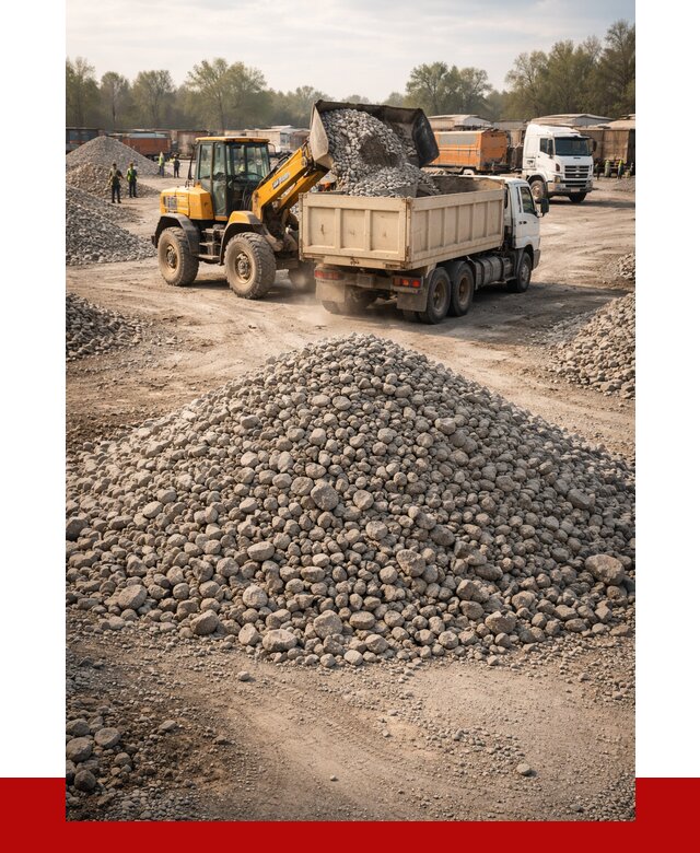 Вторичный щебень фракция 40-70 в Выборге от 1778 р, ПРОНЕРУДВбр