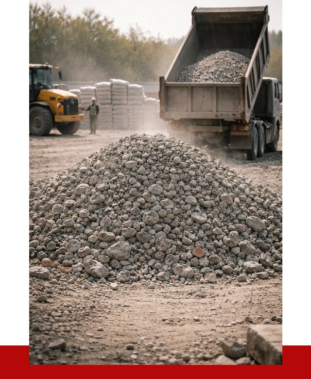 Вторичный щебень фракция 70-150 в Выборге от 1431 р. | ПРОНЕРУДВбр