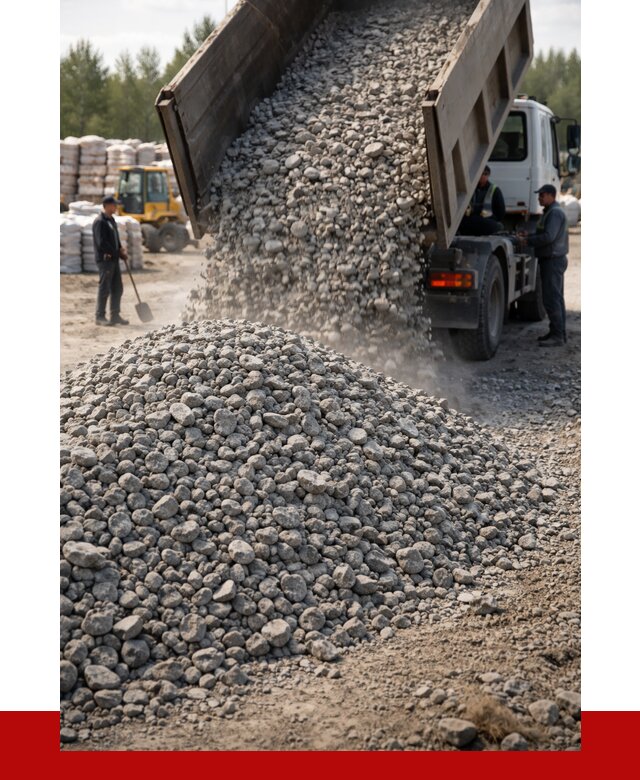 Бетонный щебень фракция 40-70 в Выборге от 1840 р. ПРОНЕРУДВбр