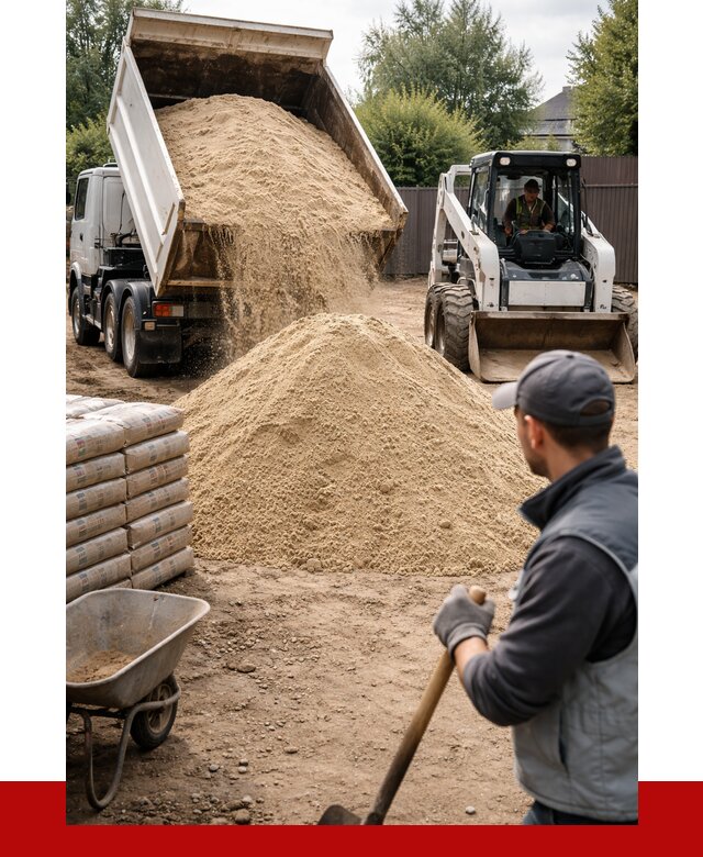 Мытый речной песок с доставкой в Выборге от 1482 р. | ПРОНЕРУДВбр
