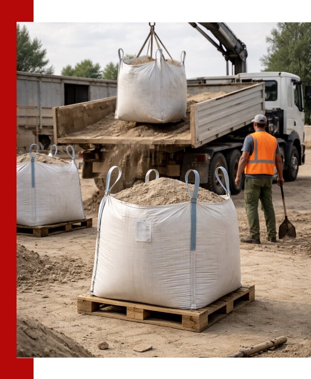 Доставка песка в биг бег в Выборге быстро и без лишних хлопот
