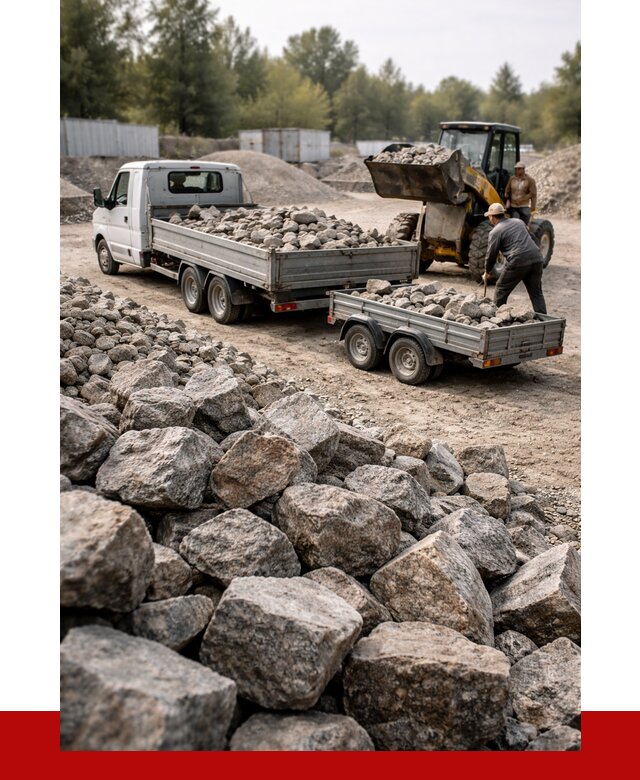 Купить бутовый камень гранитный в Выборге от 2862 р. | ПРОНЕРУДВбр