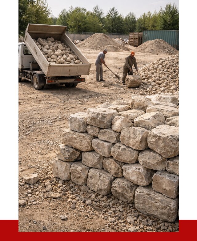 Бутовый камень известняковый в Выборге от 4293 р. | ПРОНЕРУДВбр