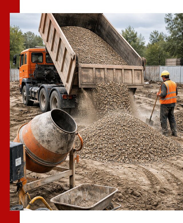 Опгс для бетона с доставкой самосвалом в Выборге от производителя