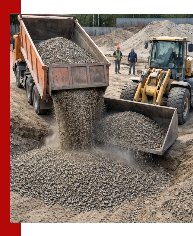 Доставка щпс С9 самосвалами по выгодным тарифам в Выборге