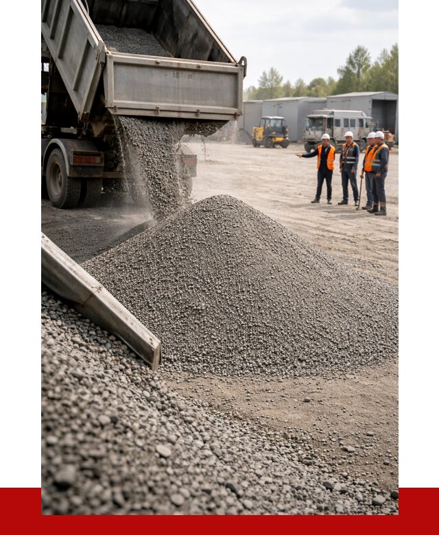 Гравийный отсев 0-5 в Выборге от 1227 р. с доставкой | ПРОНЕРУДВбр
