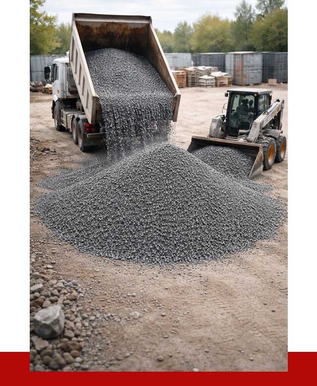 Гранитная крошка фракция 2 5 в Выборге от 4293 р. | ПРОНЕРУДВбр