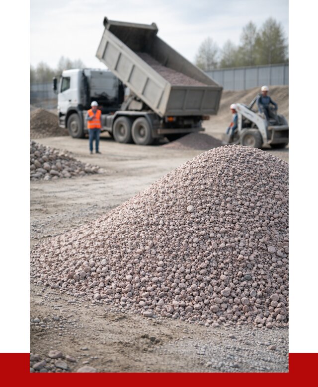 Крошка розовый гранит в Выборге с доставкой от 4702 р. | ПРОНЕРУДВбр