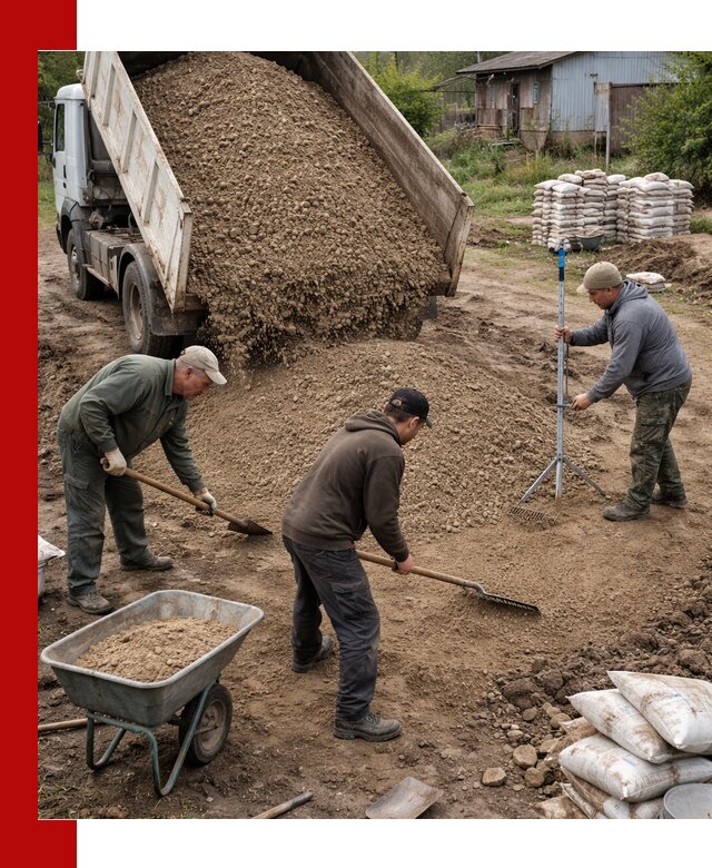 Керамзитовый песок с доставкой в Выборге оптом и в розницу