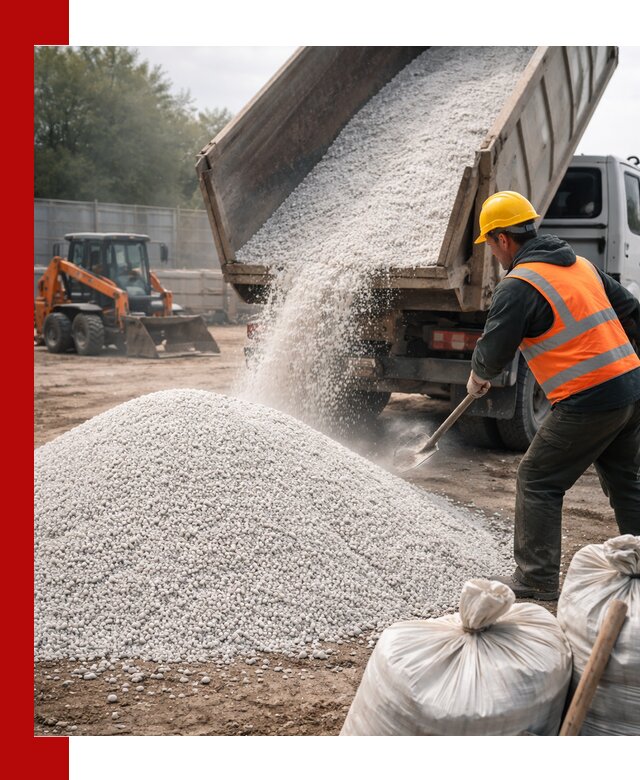 Доставка перлита вспученного в Выборге оптом и в розницу