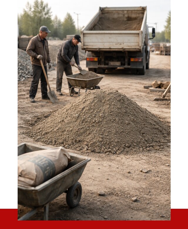 Цементно-песчаная смесь М150 в Выборге от 4804 р. | ПРОНЕРУДВбр