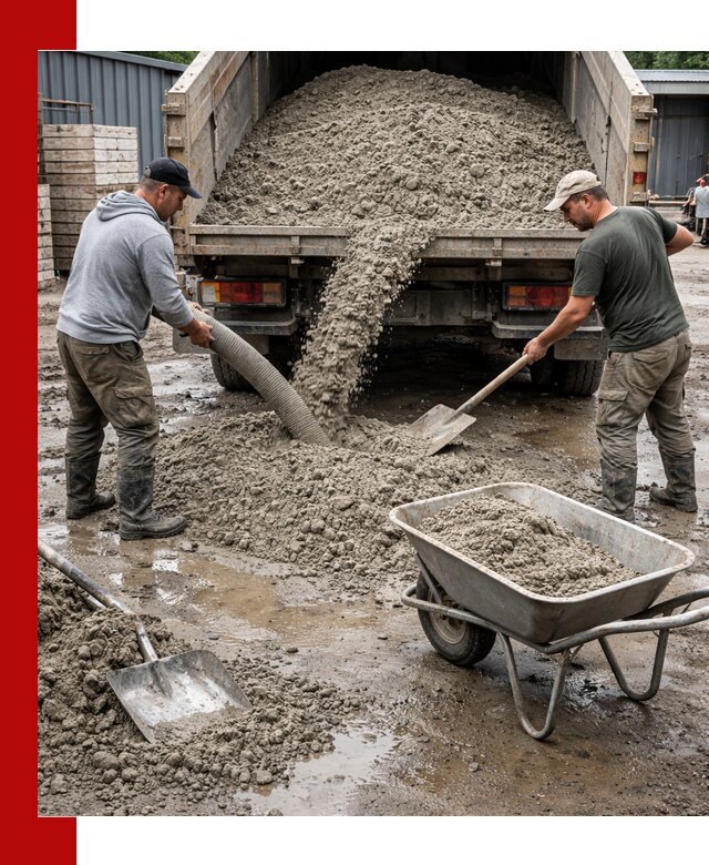 Цементно-песчаная смесь М150 доставка в Выборге