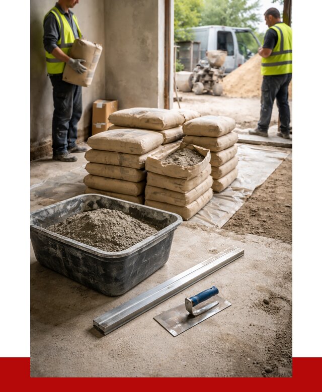 Купить сухую смесь для стяжки в Выборге от 4599 р. | ПРОНЕРУДВбр