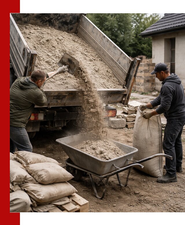 Качественная сухая смесь для кладки с доставкой в Выборге