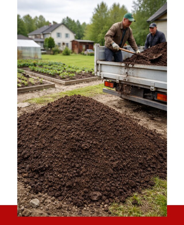 Плодородный грунт в Выборге с доставкой от 4293 р. | ПРОНЕРУДВбр