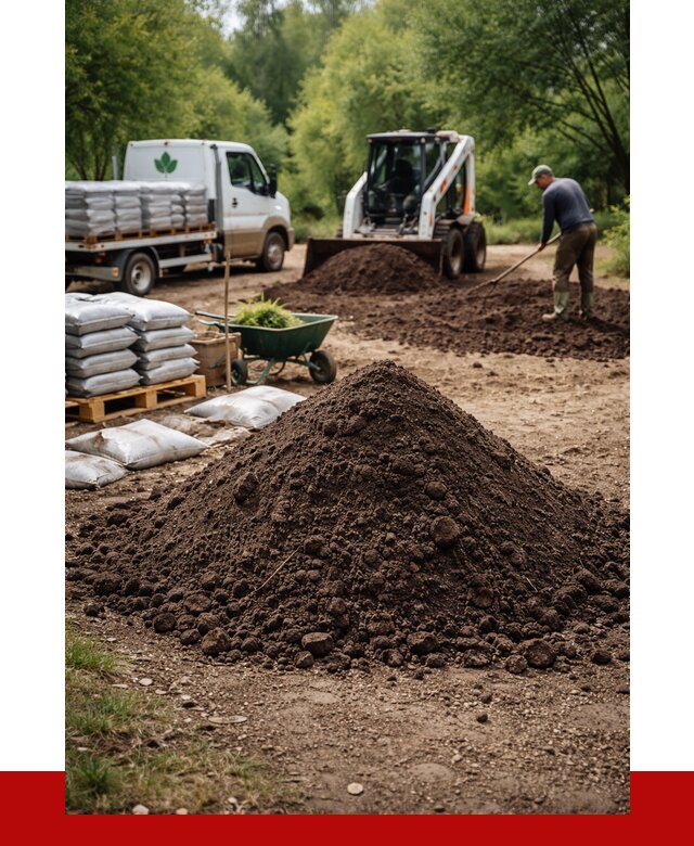 Грунт для озеленения с доставкой в Выборге от 1840 р. | ПРОНЕРУДВбр