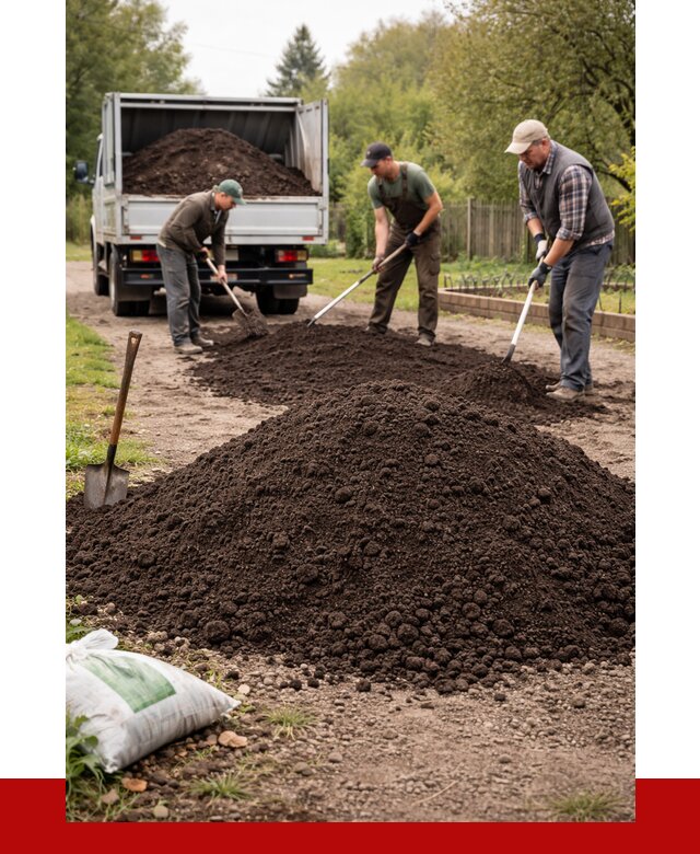 Купить землю для огорода в Выборге от 3271 р./куб | ПРОНЕРУДВбр