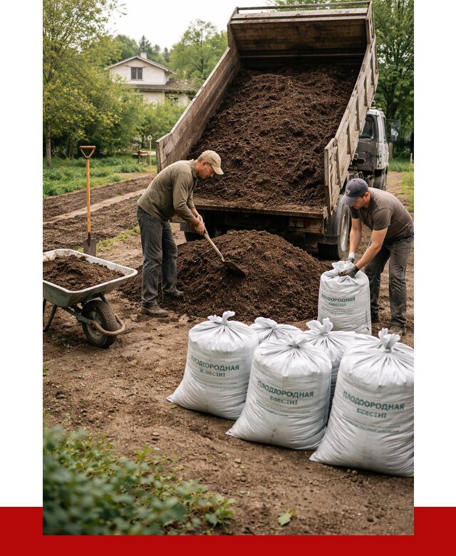 Плодородная смесь в Выборге от 4293 р./куб с доставкой | ПРОНЕРУДВбр