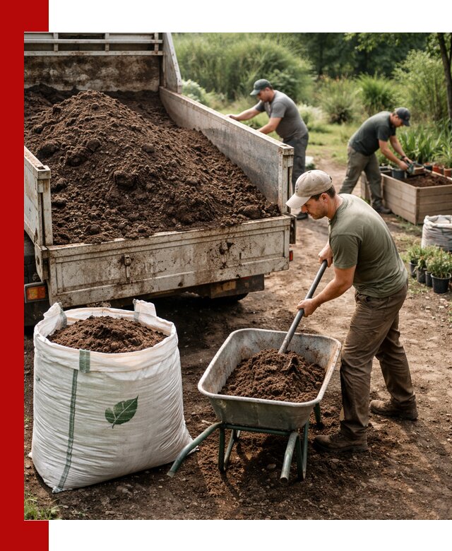 Купить почвосмесь для цветов с доставкой в Выборге