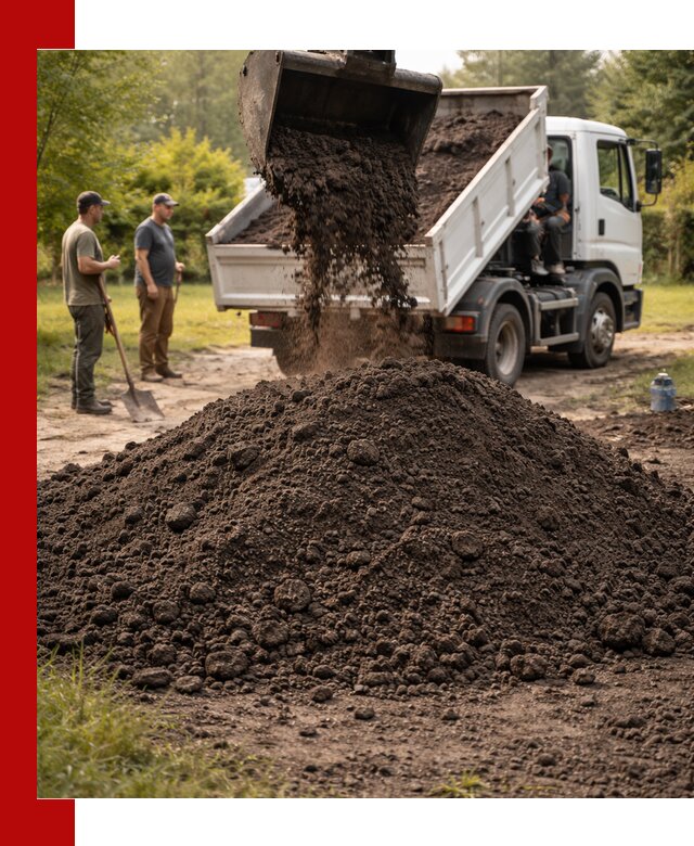 Доставка и продажа чернозема в Выборге оптом и в розницу