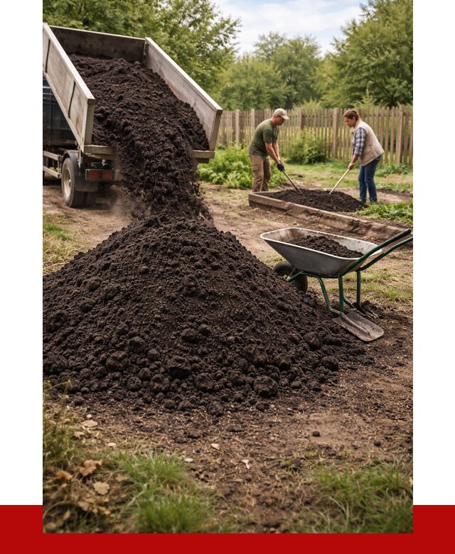 Купить чернозем для огорода в Выборге от 2555 р. | ПРОНЕРУДВбр