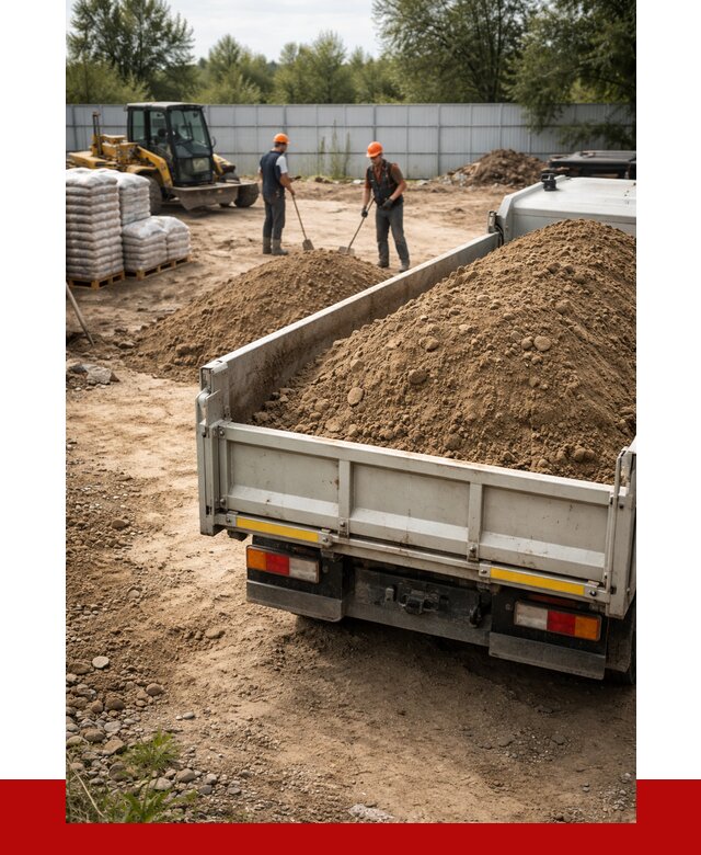 Супесь с доставкой в Выборге от 2504 р. за куб | ПРОНЕРУДВбр