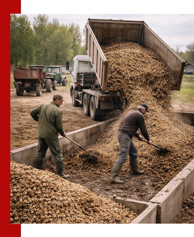 Куриный помет с доставкой в Выборге оптом и в розницу