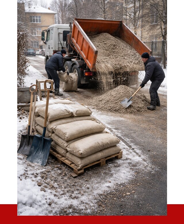 Противогололедные материалы оптом в Выборге от 4293 р. | ПРОНЕРУДВбр