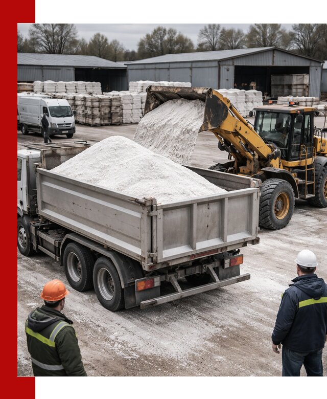 Поставка технической соли с доставкой в Выборге