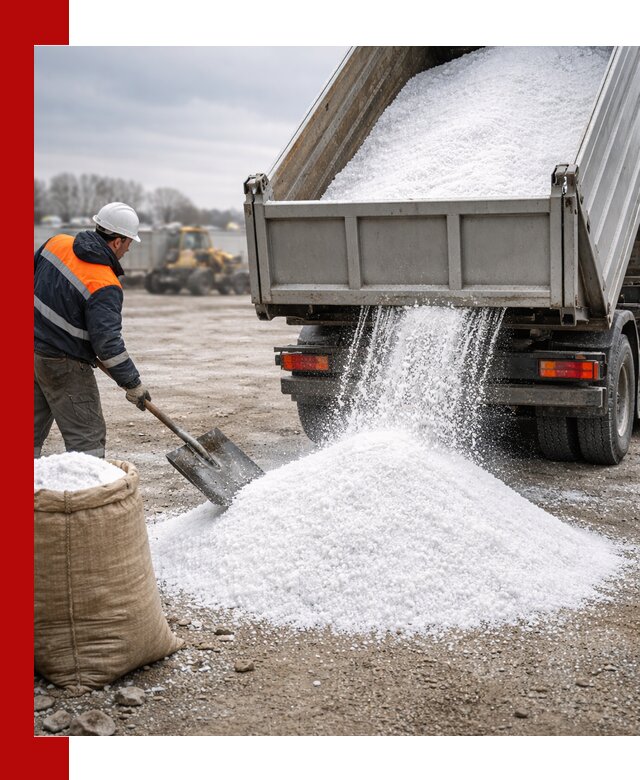 Поставка хлористого натрия оптом и в розницу в Выборге