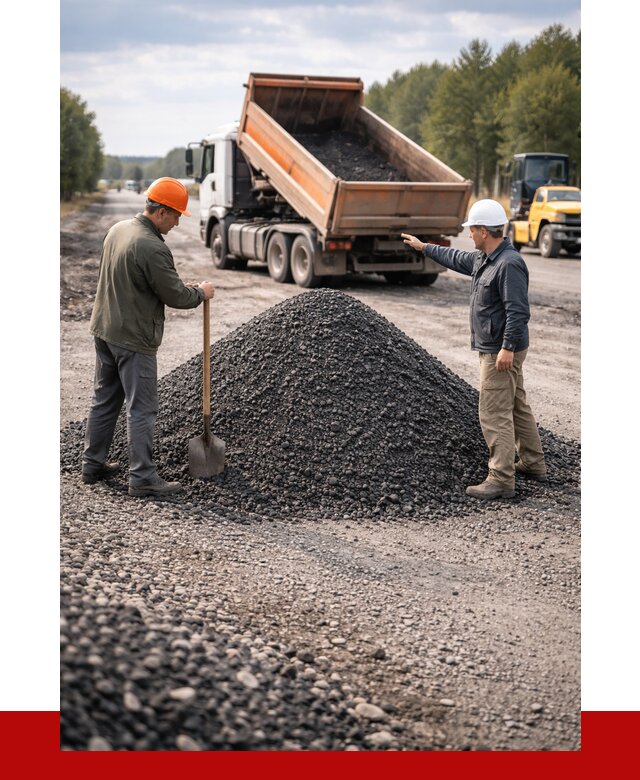 Купить асфальтовую крошку для дорог в Выборге от 4293 р. | ПРОНЕРУДВбр