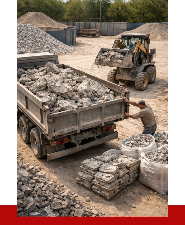 Купить бой бетона с доставкой в Выборге от 4906 р. | ПРОНЕРУДВбр