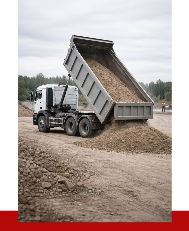 Доставка самосвалом 15 кубов в Выборге от 6644 руб. | ПРОНЕРУДВбр