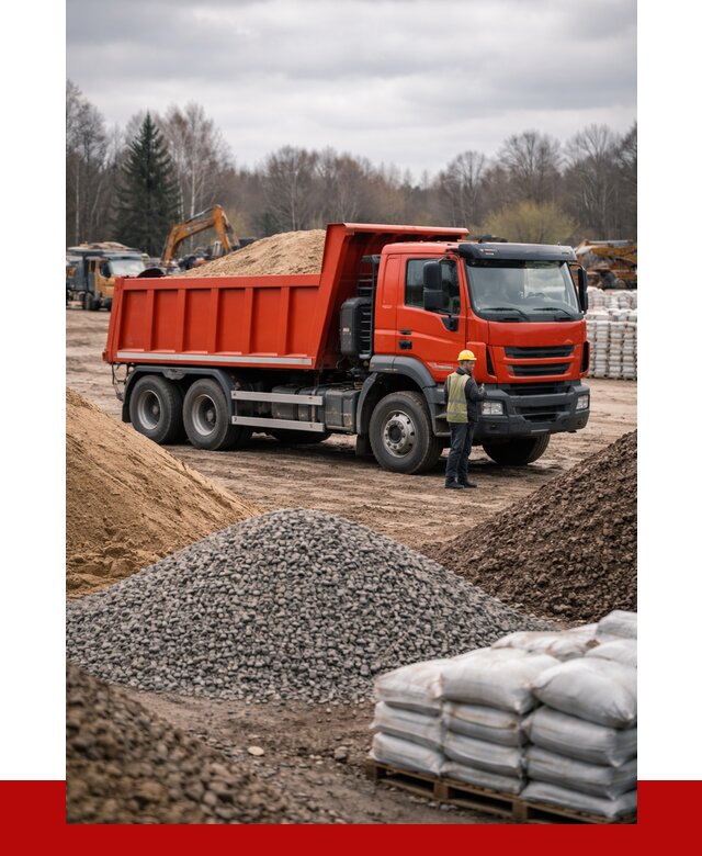 Доставка самосвалом 25 кубов в Выборге от 7666 р. | ПРОНЕРУДВбр
