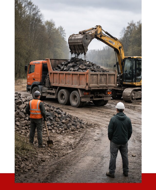 Вывоз асфальта в Выборге от 4599 р. самосвалом ПРОНЕРУДВбр