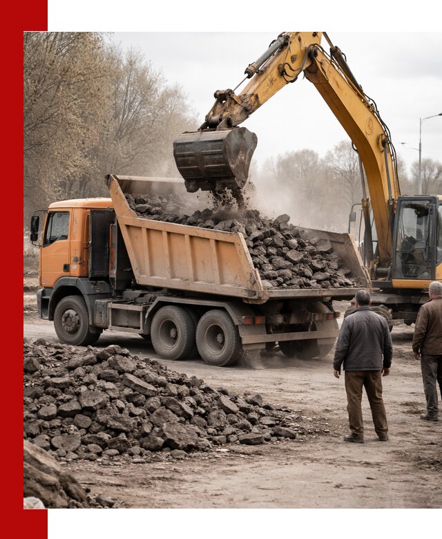 Вывоз асфальта и асфальтового покрытия в Выборге