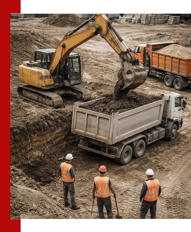 Разработка грунта для строительства и благоустройства в Выборге