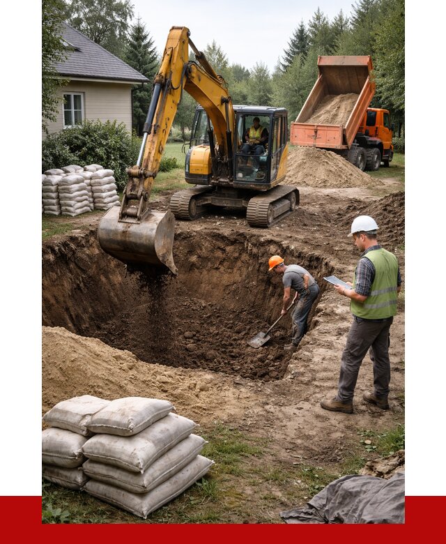 Рытье котлована в Выборге быстро от 4599 р. ПРОНЕРУДВбр
