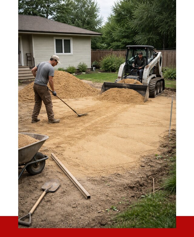 Отсыпка участка песком в Выборге, от 2555 р., ПРОНЕРУДВбр