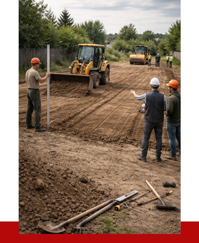 Планировка участка грунтом в Выборге от 4599 р ПРОНЕРУДВбр